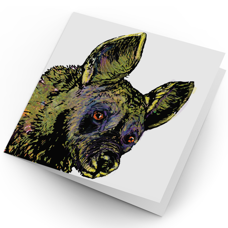 Wild Dog Card